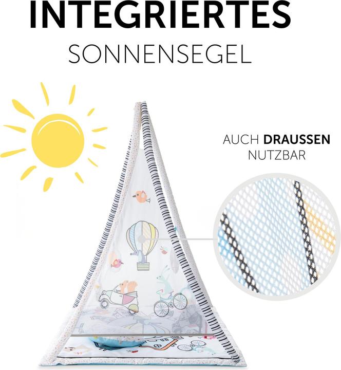 Image du produit Hauck 1st Tent Balloon Ride White