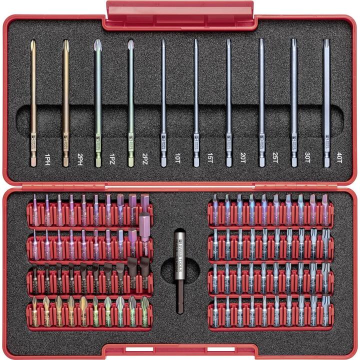 Produktbild PB Swiss Tools BitBox PB C6 792 TB (Kreuz Phillips PH, Kreuz Pozidriv PZ)
