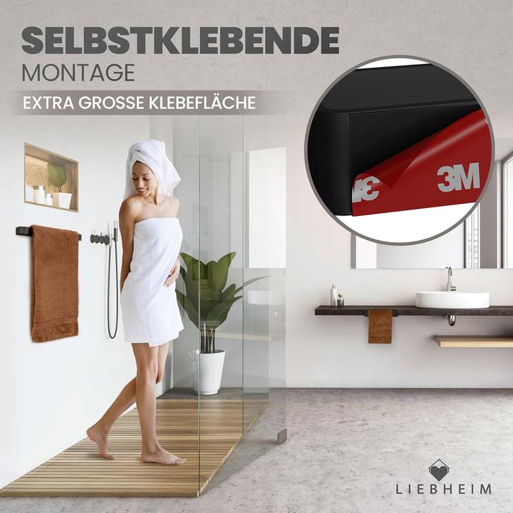 Produktbild Liebheim Handtuchhalter ohne Bohren