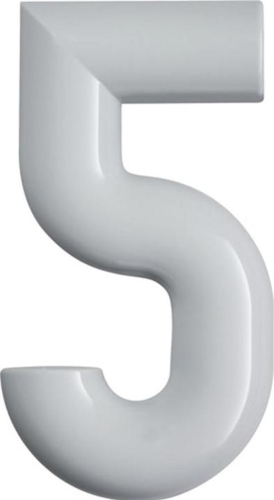 Image du produit Hewi Numéro de maison chiffre 5