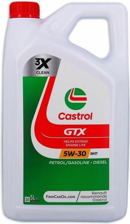 Actual product image Castrol GTX 5W-30 RN17 (5 l, SAE 5W-30)