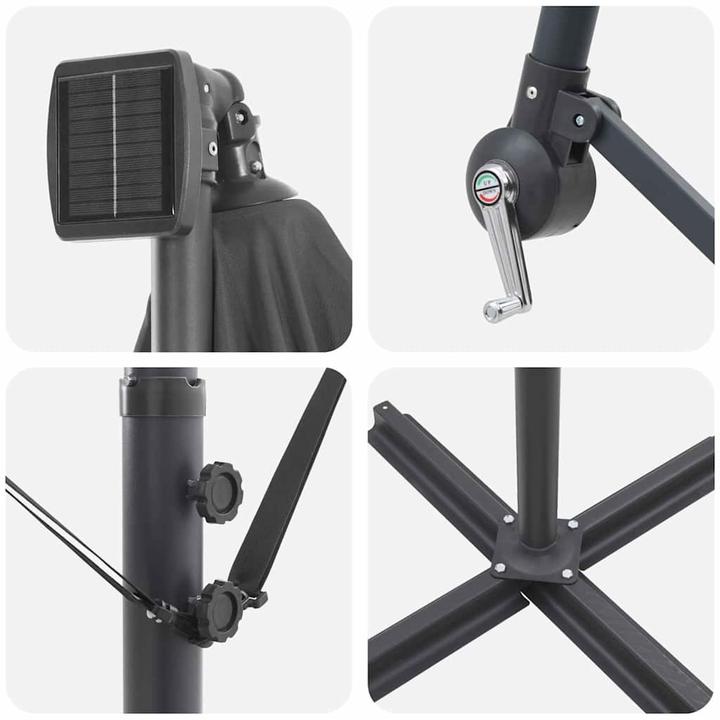 Actual product image vidaXL Cantilever Parasol (2.49 m)