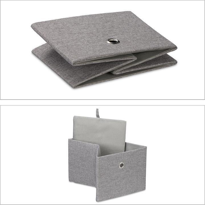 Image du produit Relaxdays 2x boîte de rangement (20.5 x 25 x 16 cm, 8 l)