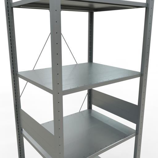 Actual product image Schulte Lagertechnik MULTIplus150 basic racking system with cross braces