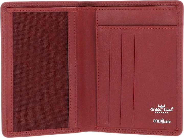 Image du produit Golden Head Etui pour carte d'identité Polo RFID en cuir 9 cm