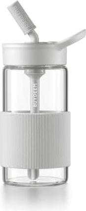 Actual product image Buydeem Portable Glass Straw Bottle (0.50 l)