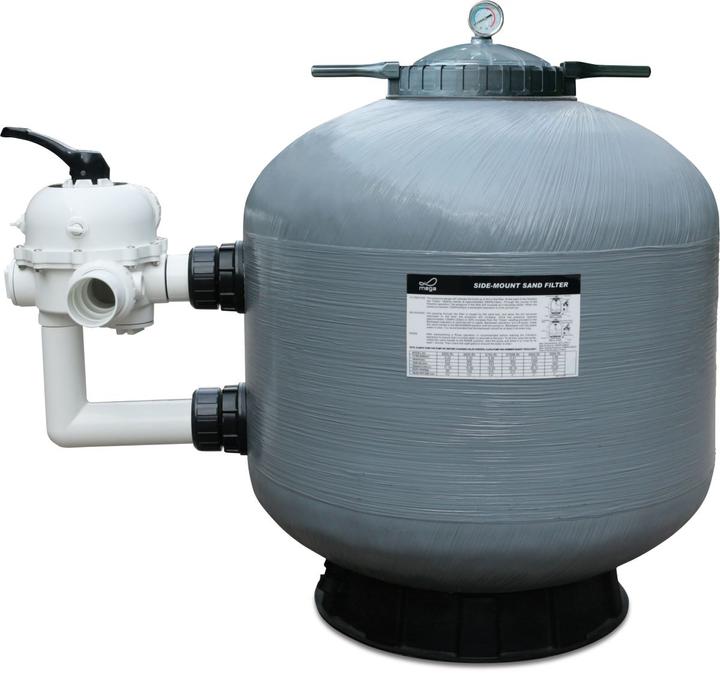 Produktbild Mega Filterbehälter S Side Mount inkl. 6-Wege-Ventil