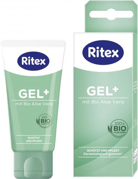 Produktbild Ritex Gel+ Feuchtigkeit + intensive Pflege für zarte Haut, 50 ml Gel (50 ml, Intimgel)