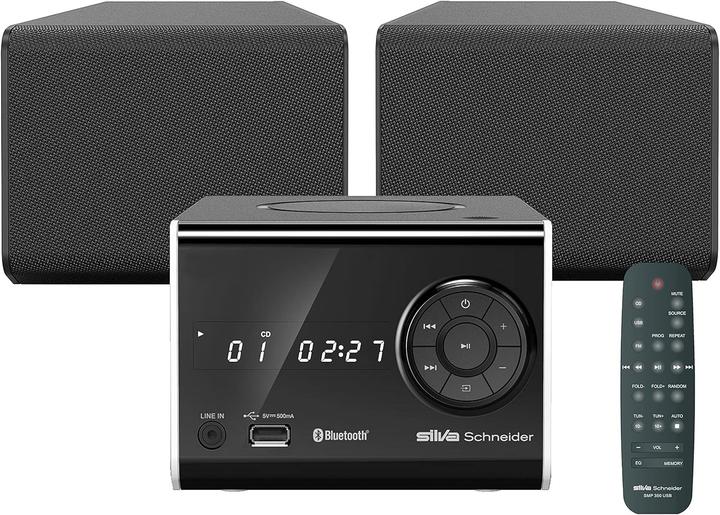 Actual product image Silva Schneider Stereo system (Bluetooth, CD player, 2x 5 W)