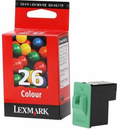 Actual product image Lexmark No. 26, color (Color)