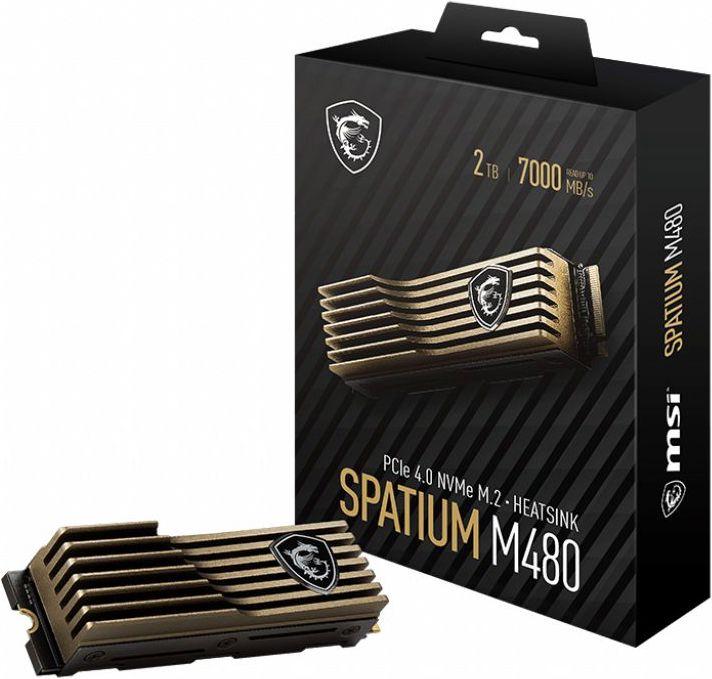 Produktbild MSI Spatium M480 (2000 GB, M.2 2280)