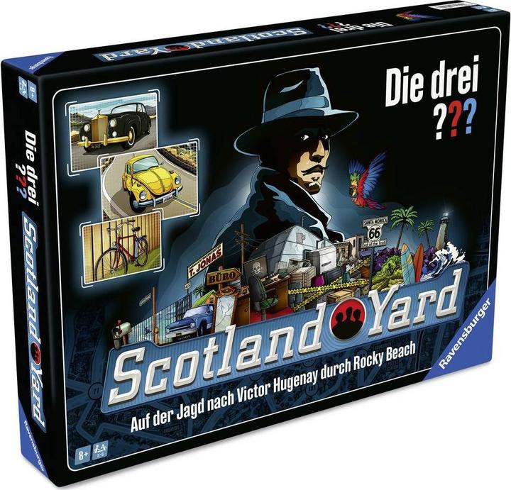 Actual product image Ravensburger Die drei??? Scotland Yard - Gesellschaftsspiel & Brettspiel ab 8 Jahre (German)