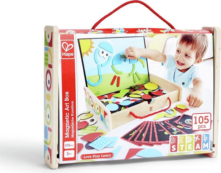 Produktbild Hape Magnetische Kunstbox (Deutsch, Französisch, Italienisch, Englisch)