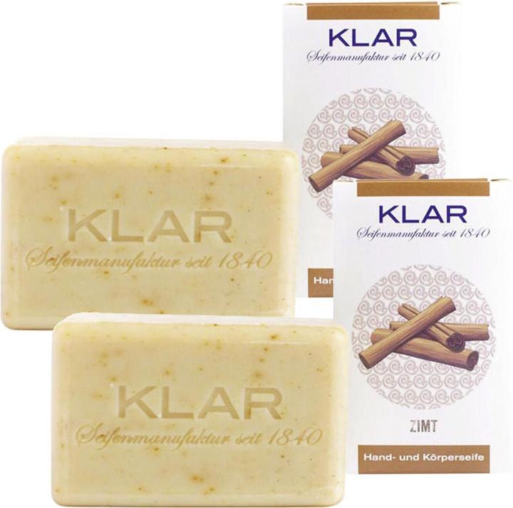 Produktbild Klar Zimtseife Duo (Hartseife, 100 g)