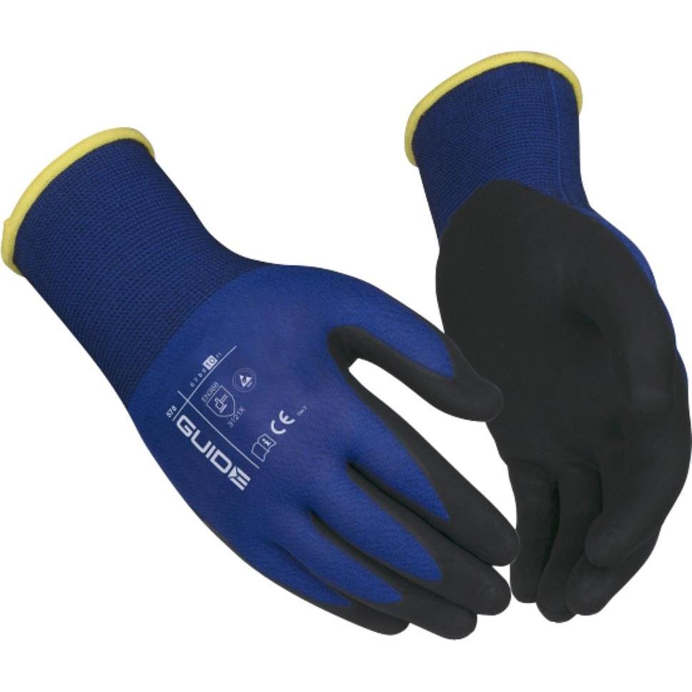Wetec, Schutzhandschuhe, ESD-Schutzhandschuhe aus Nylon/Kohlefaser, Grösse 7 (7)