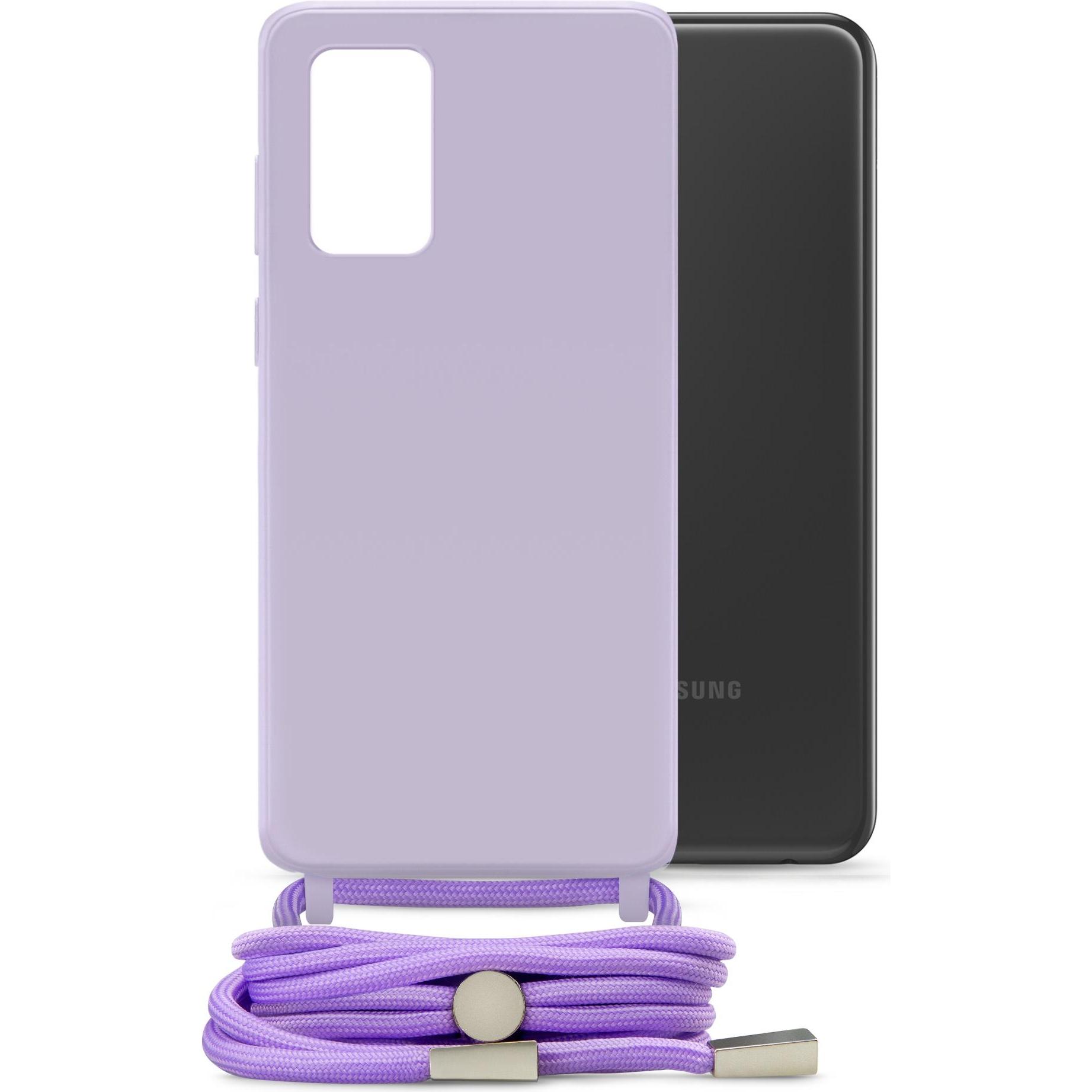 Mobilize Lanyard Gelly Case (Samsung Galaxy A13), Smartphone Hülle, Violett