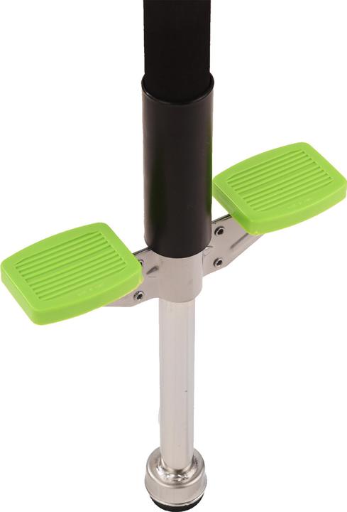 Actual product image Relaxdays - Pogo Stick für Kinder 35 kg, Grün/Schwarz/Silber