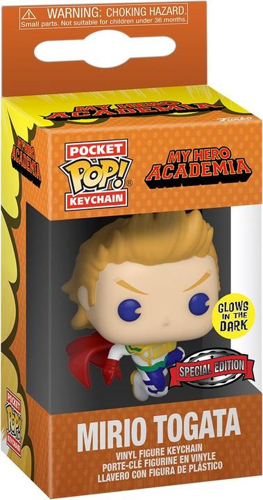 Immagine prodotto Funko Portachiavi POP! My Hero Academia Mirio Togata EXM