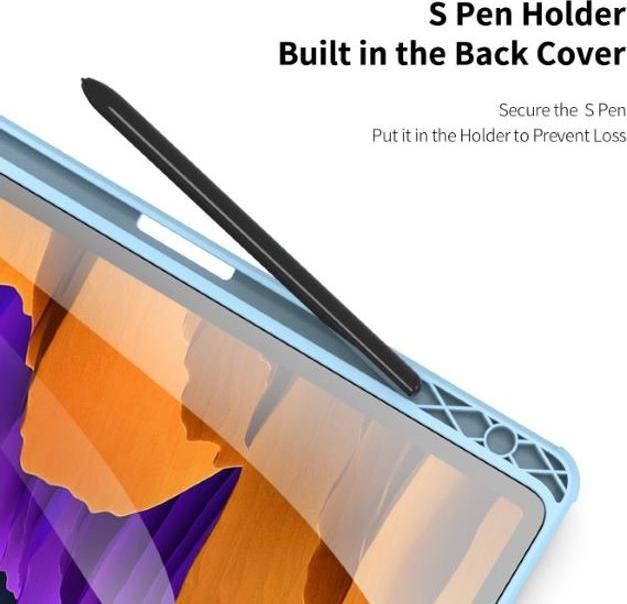 Productafbeelding Dux Ducis Toby Serie Leren Boekomslag Hoesje (Galaxy Tab S8, Galaxy Tab S7)