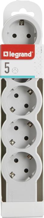 Produktbild Legrand Flache Steckdosenleiste, 5-fach Steckdose (5x, CEE 32/5)