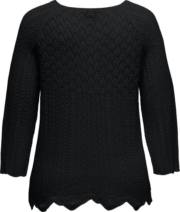Produktbild Only Normal geschnitten Rundhals Plus Pullover Strickpullover (L)