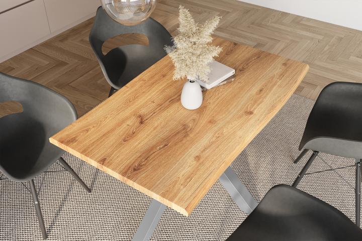 Image du produit SAM JULIUS Baumkante massiv Mdf (140 x 80 x 77 cm)