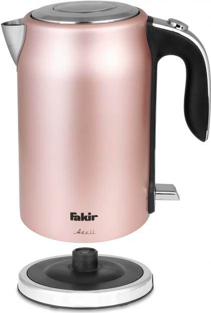 Actual product image Fakir Adell Kettle 1.7 l Pink-Gold 2200 W (4001001) (1.70 l)