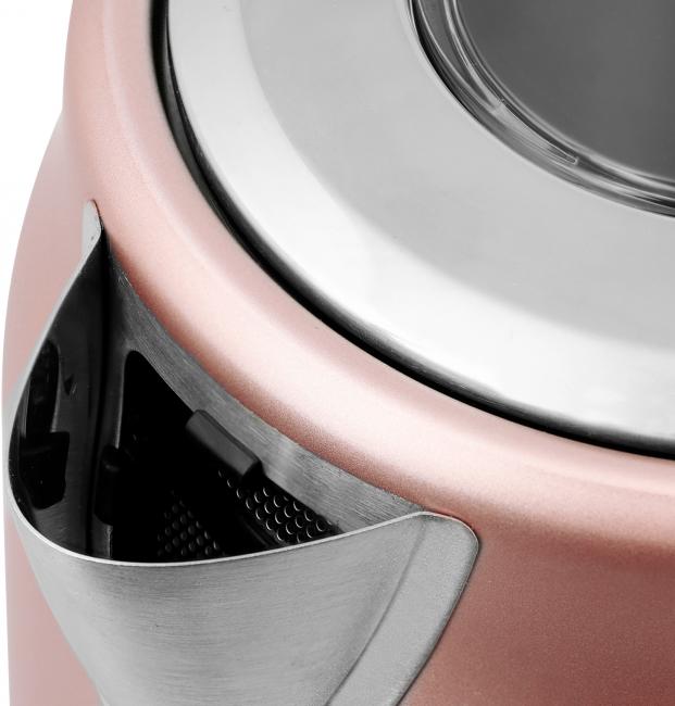 Actual product image Fakir Adell Kettle 1.7 l Pink-Gold 2200 W (4001001) (1.70 l)