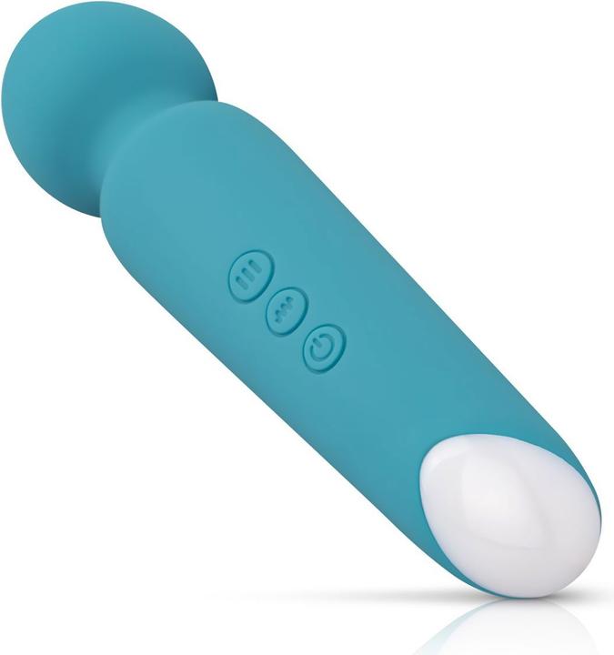 Actual product image Cala Azul Maria Wand Vibrator - Azul