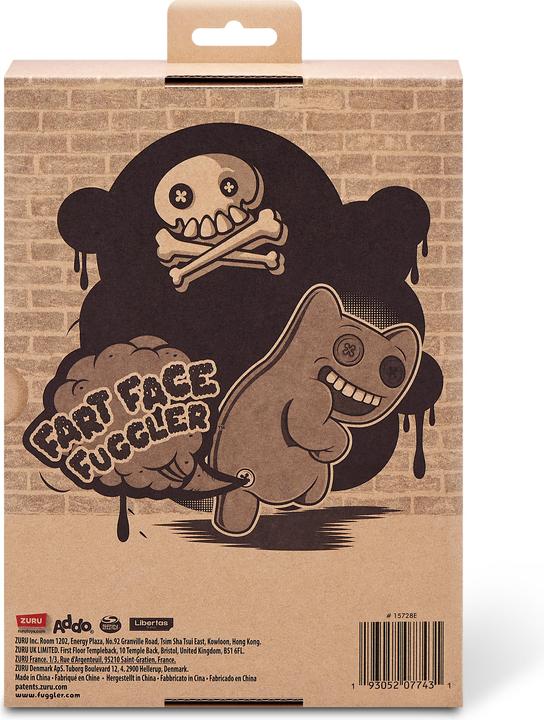 Actual product image Zuru Fuggler - Fart Face (23 cm)