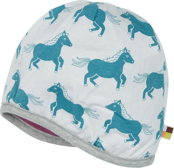 Actual product image loud + proud Beanie Wool Fleece Grape (62/68)