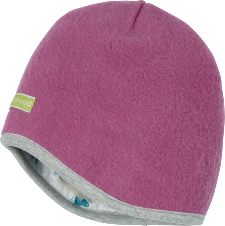 Actual product image loud + proud Beanie Wool Fleece Grape (62/68)