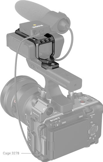 Image du produit SmallRig Plaque supérieure pour Sony FX3 XLR Unit MD3990