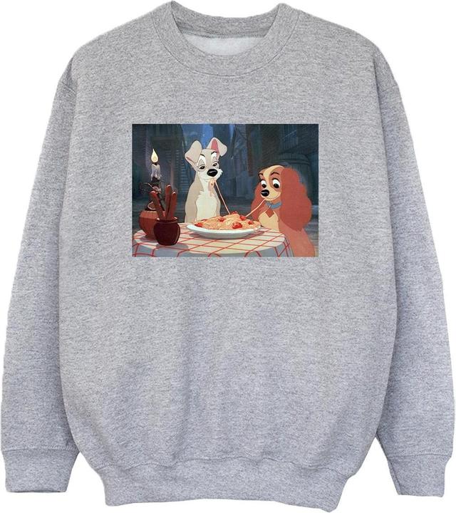 Produktbild Disney Lady And The Tramp Spaghetti Photo Sweatshirt Jungen (116)