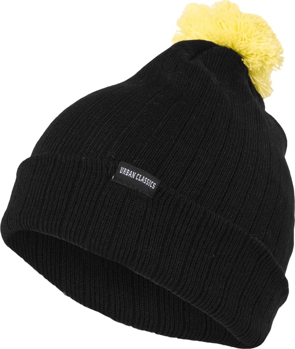 Produktbild Urban Classics Neon Contrast Bobble Beanie (One Size)