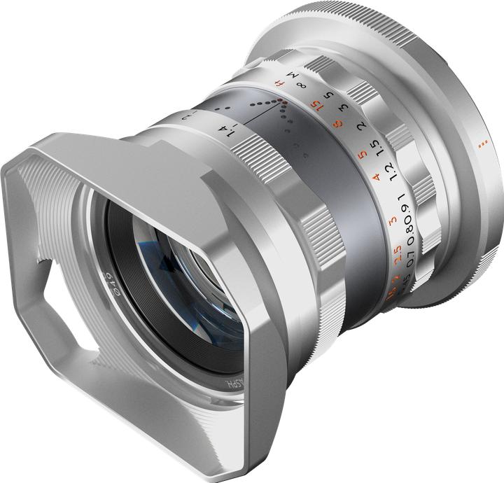 Produktbild Thypoch Full-frame Photography Lens Simera 35mm f1.4 for Canon RF Mount - Silver (Canon RF, Vollformat)