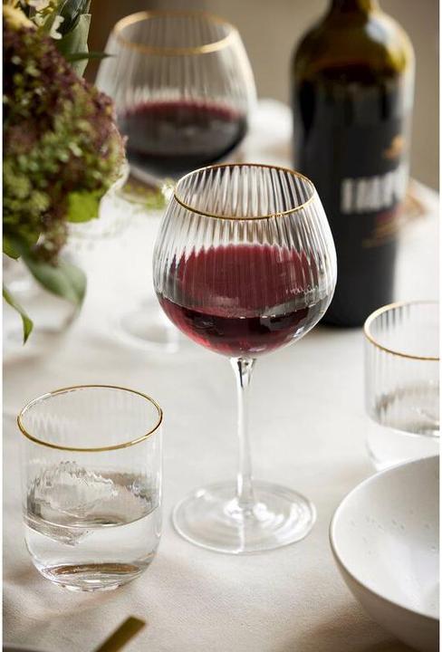 Immagine prodotto Lyngby 65 cl - Vetro - Trasparente/bordo sagomato (6.50 dl, 4 x, Bicchieri di gin)