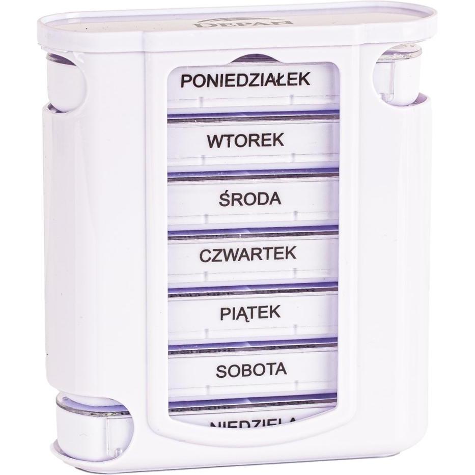 Depa, Medikamentenbox, Medyczny tygodniowy pojemnik na lekarstwa kasetka