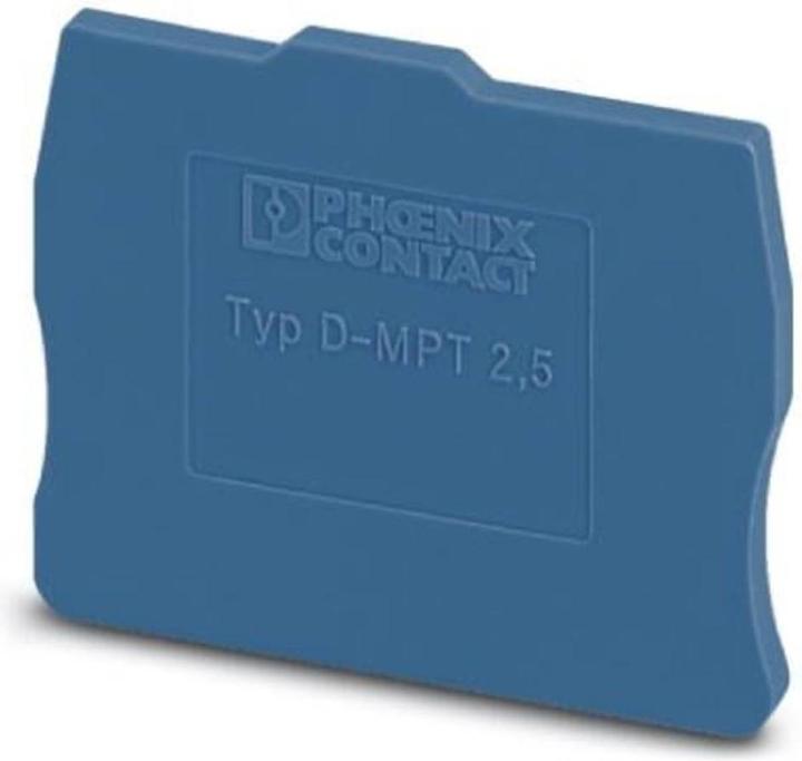 Actual product image Phoenix End cap D-MPT 2.5 BU