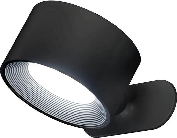 FHL easy FHL Magnetic LED Wandleuchte 2W dimmbar Akku CCT einstellbare Lichtfarbe schwarz 830048