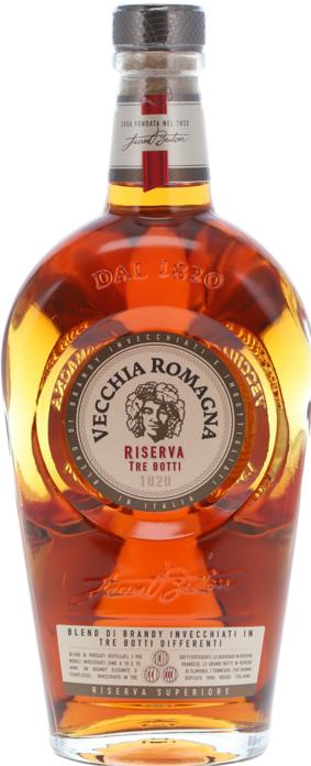 Produktbild Vecchia Romagna Riserva Tre Botti + GB 40,8% Vol. 0,7l