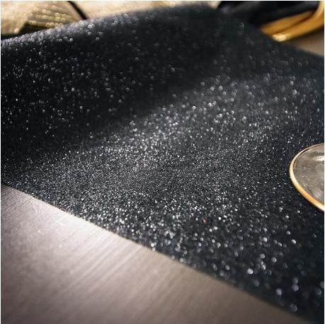 Actual product image Artifete Table Runner Sequins - Black (300 x 30 cm)