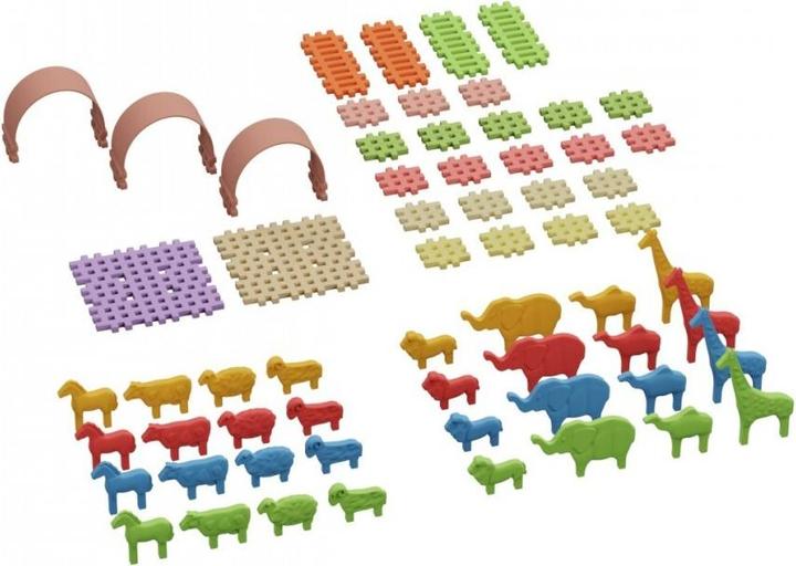 Actual product image Marioinex Mini Waffel 62 Stück Tiere