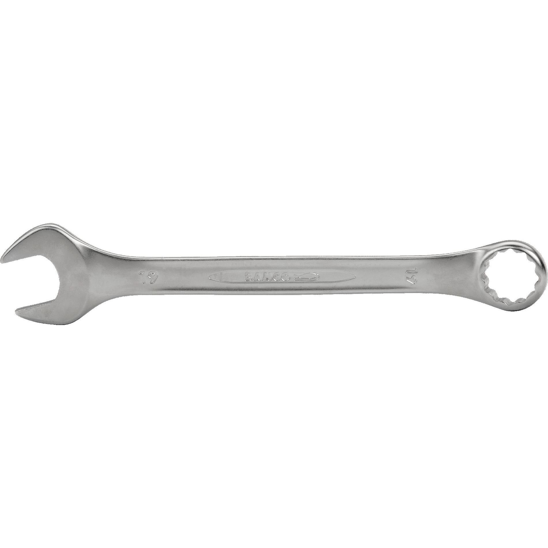 Bahco, Schraubenschlüssel, Flacher 29-mm-Ring-Maulschlüssel, verchromt, 330 mm (29 mm)