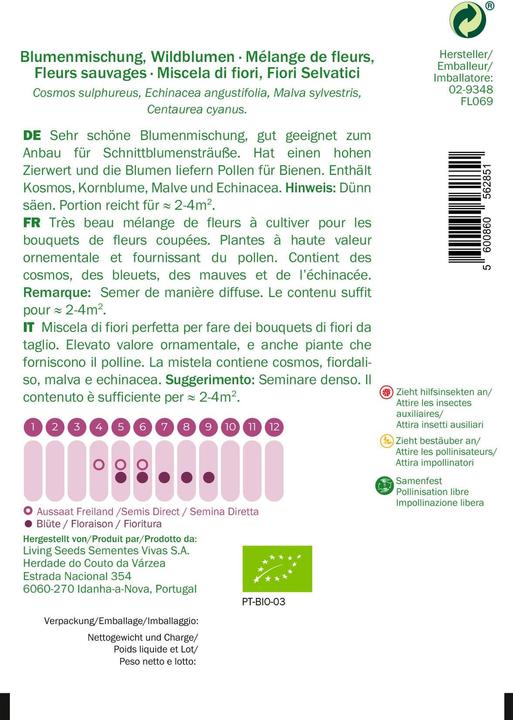 Image du produit Living Seeds Mélange de fleurs (Graines de fleurs)