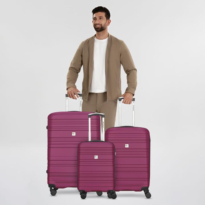 Actual product image Check.In Paradise 4 wheel suitcase set 3-piece (194 l)