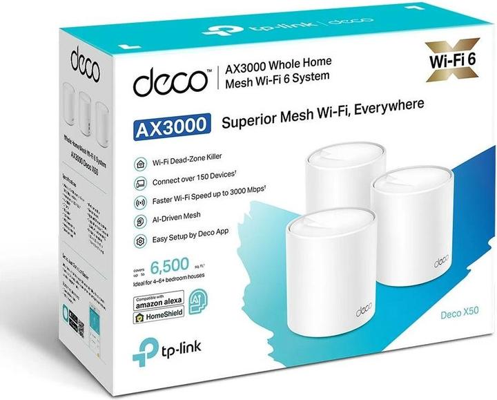 Actual product image TP-Link Deco X50 (3-pack)