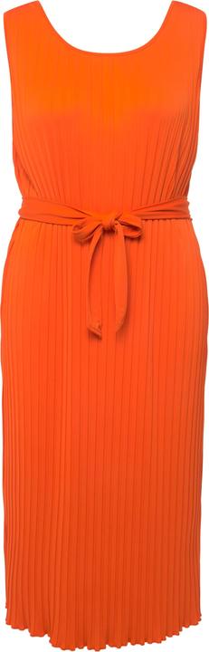 Produktbild Ulla Popken Plissee-Kleid, A-Linie, Rundhals, ärmellos (50, 52)