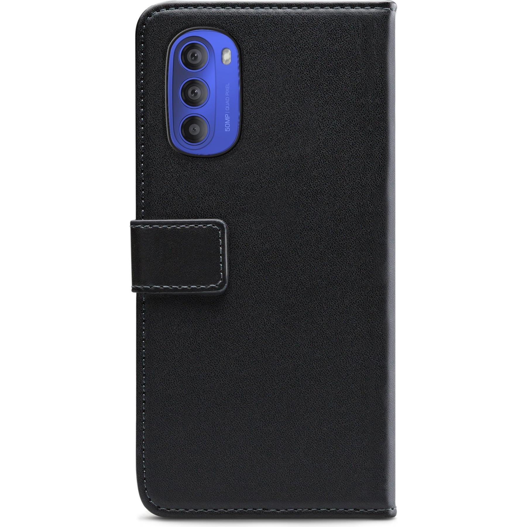 Thumbnail - Mobilize Klassische Gelly-Geldbörse (Motorola Moto G51 5G), Smartphone Hülle, Schwarz