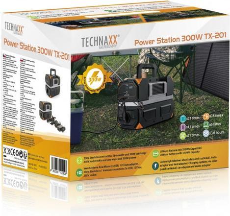 Produktbild Technaxx TX-201 Powerstation (315 Wh, 3.90 kg)
